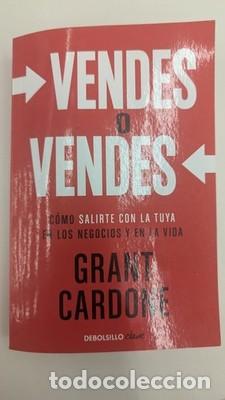 Libros: Vendes o vendes by Grant Cardone (Spanish)