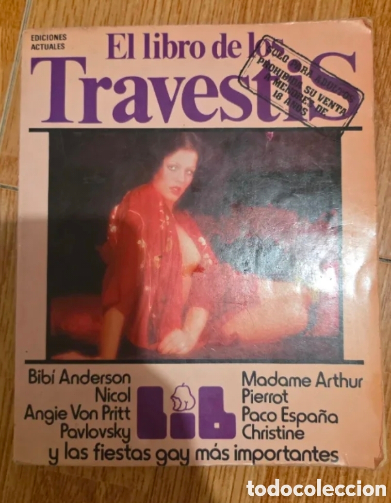 Libros: El libro de los travestis bibi anderson la veneno