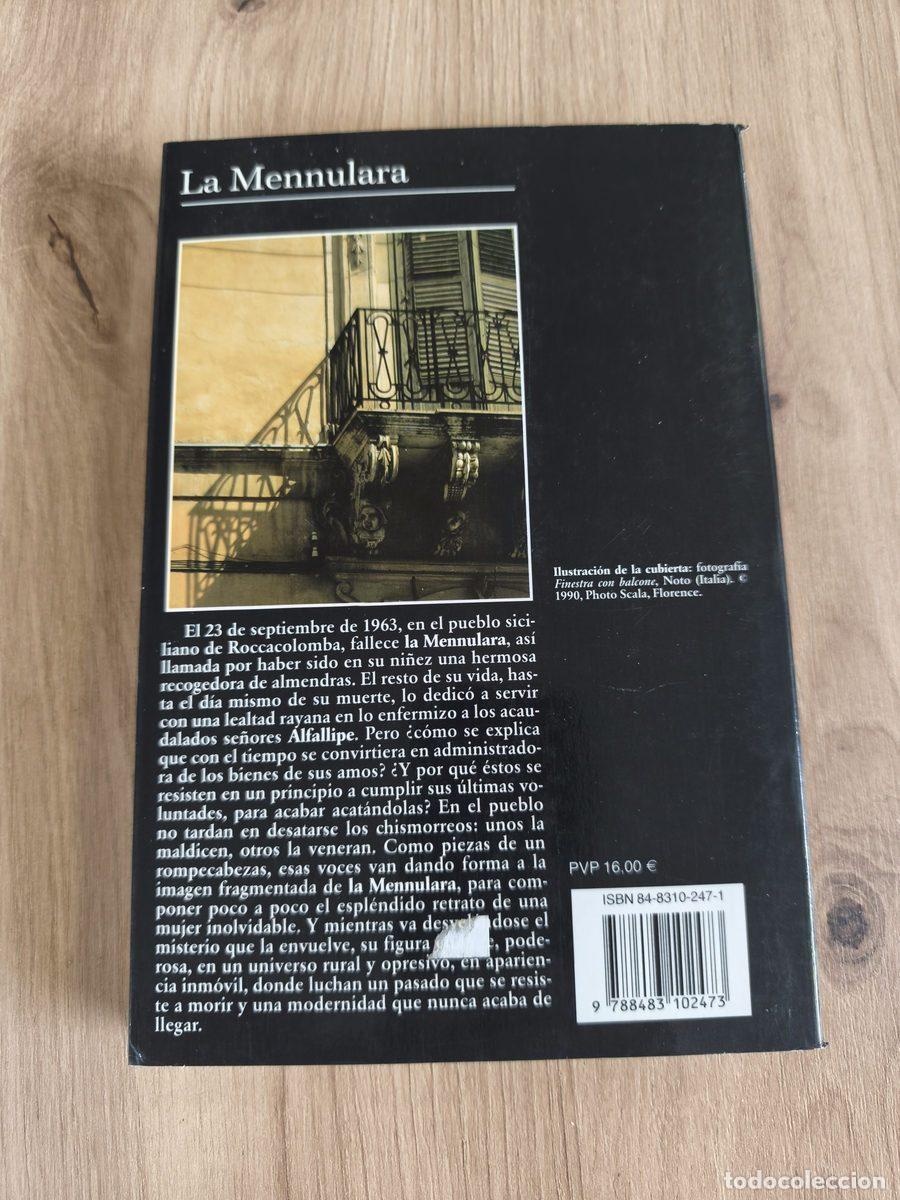 Libros: La Mennulara Simonetta Agnello Hornby - Foto 2