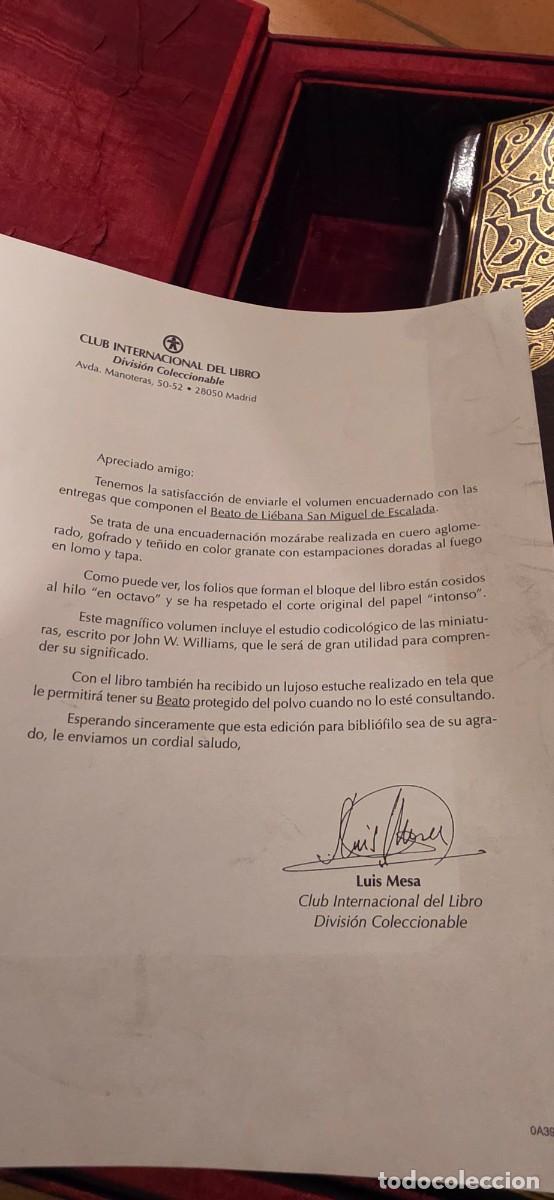 Libros: Facsimil Beato de Liebana San Miguel de Escalada