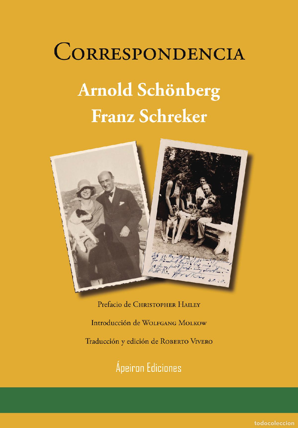 Livros: Correspondencia - Arnold Sch&ouml;nberg