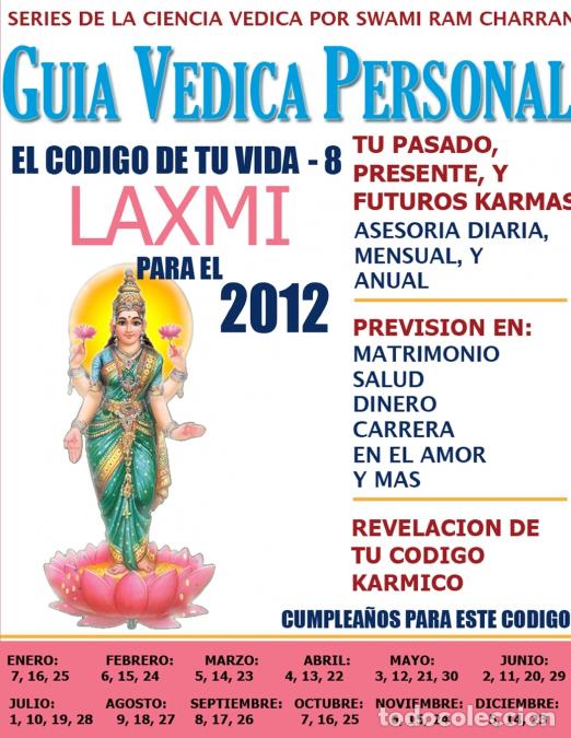 Libros: C&oacute;digo de la Vida #8 Predicciones 2012 - SWAMI RAM CHARRAN - Foto 1