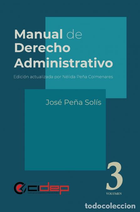 books: Manual de Derecho Administrativo - Volumen 3 - Jos&eacute; Pe&ntilde;a Sol&iacute;s