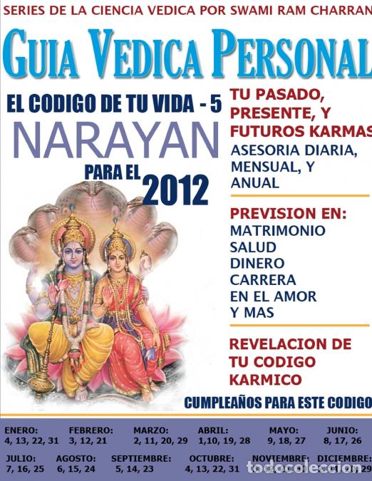 Libros: C&oacute;digo de la Vida #5 Predicciones 2012 - SWAMI RAM CHARRAN - Foto 1