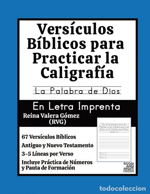 Libri: Vers&iacute;culos B&iacute;blicos para Practicar la Caligraf&iacute;a - La Palabra de Dios en Letra Imprenta - Good and R