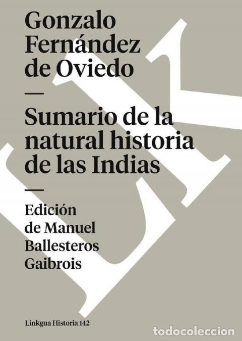 books: Sumario de la natural historia de las Indias - Fern&aacute;ndez de Oviedo