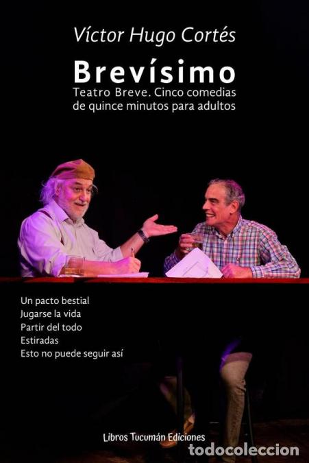 B&uuml;cher: Brev&iacute;simo. Teatro breve. Cinco comedias de quince minutos para adultos - V&iacute;ctor Hugo Cort&eacute;s