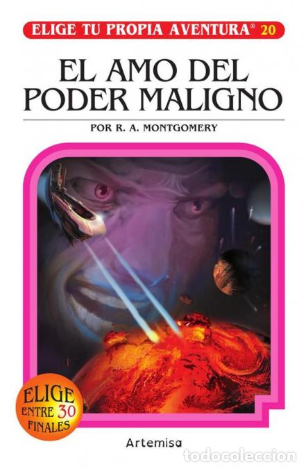 Livros: El amo del poder maligno - R.A. MONTGOMERY