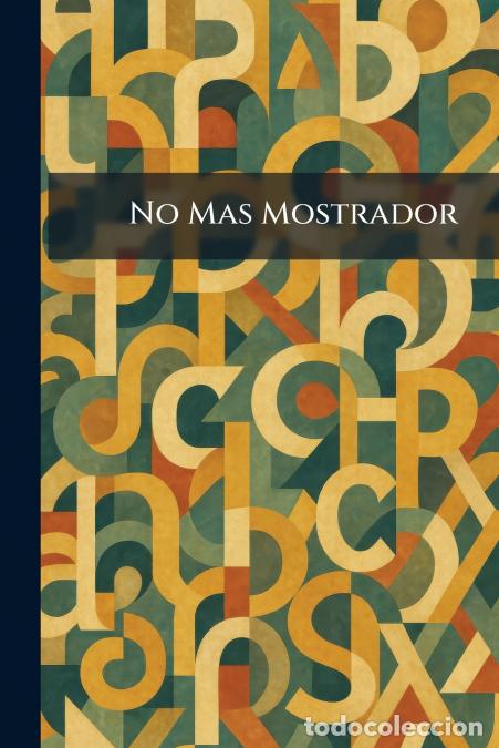 Libri: No Mas Mostrador - D.C. Heath and Company