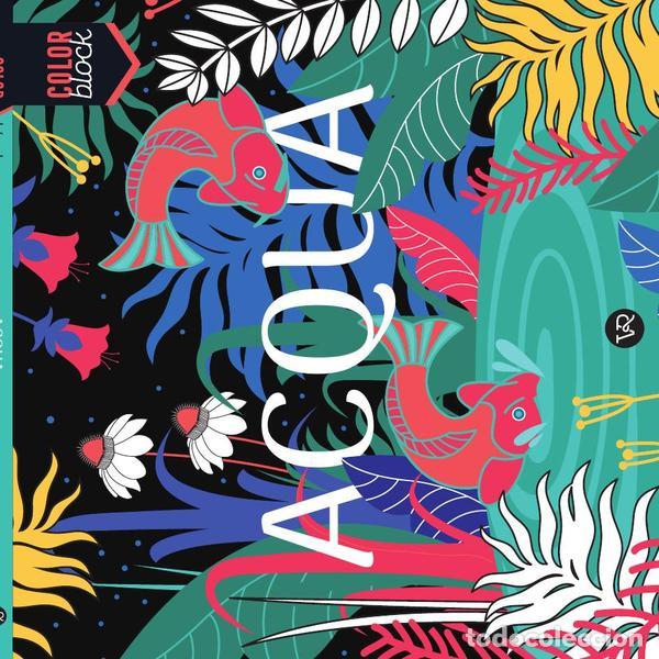 Libros: Acqua - Libro para colorear con 40 l&aacute;minas - Carla Melillo