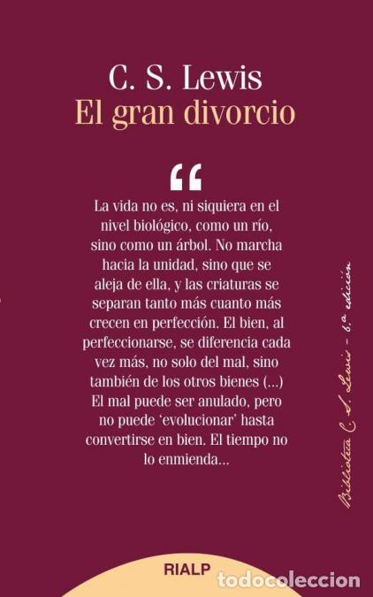 Libri: El gran divorcio - Lewis C. S.
