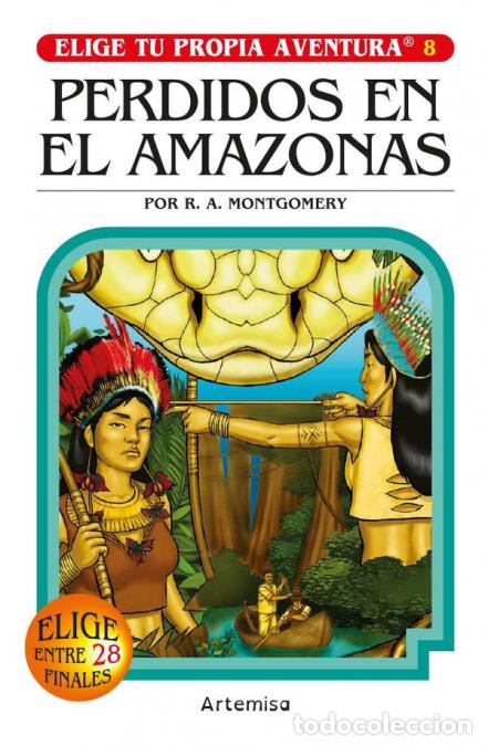 books: Perdidos en el amazonas - R.A. MONTGOMERY