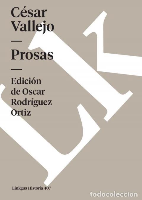 Livros: Prosas - C&Eacute;SAR VALLEJO