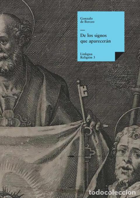 books: De los signos que aparecer&aacute;n antes del juicio - Gonzalo De Berceo