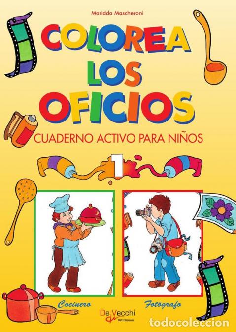 Livres: Colorea los oficios 1 - Maridda Mascheroni