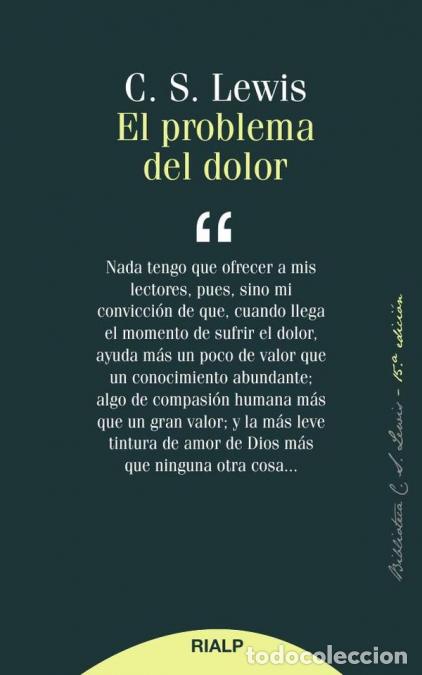Libros: El problema del dolor - Lewis C. S. - Foto 1