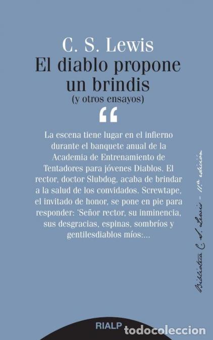 Libri: El diablo propone un brindis - (y otros ensayos) - Lewis C. S.