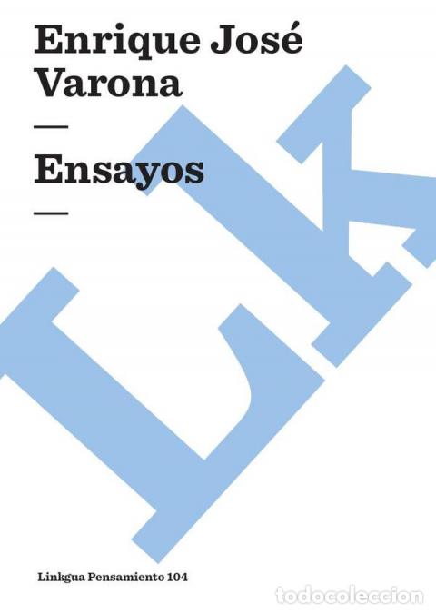 B&uuml;cher: Ensayos - Enrique Jos&eacute; Varona