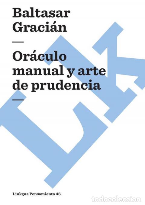 books: Or&aacute;culo manual y arte de prudencia - Baltasar Graci&aacute;n