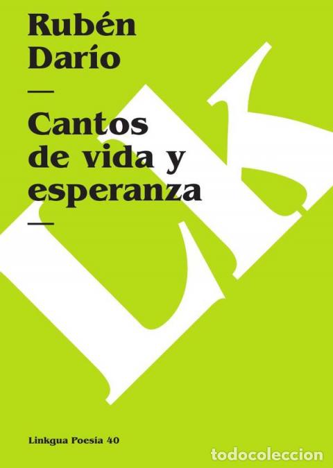 Libri: Cantos de vida y esperanza - Rub&eacute;n Dar&iacute;o