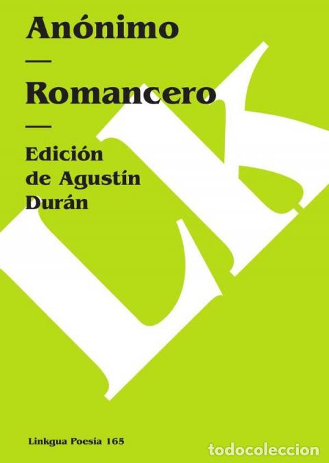 Livres: Romancero viejo - An&oacute;nimo