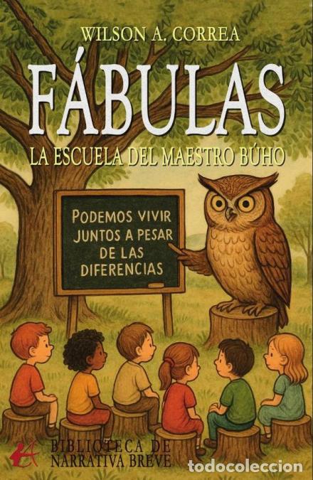 B&uuml;cher: F&aacute;bulas - La escuela del maestro B&uacute;ho - Wilson A. Correa