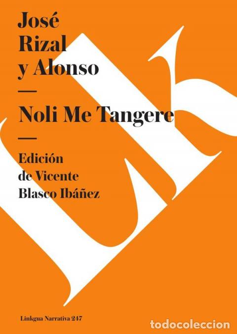 B&uuml;cher: Noli me tangere - Jos&eacute; Rizal y Alonso