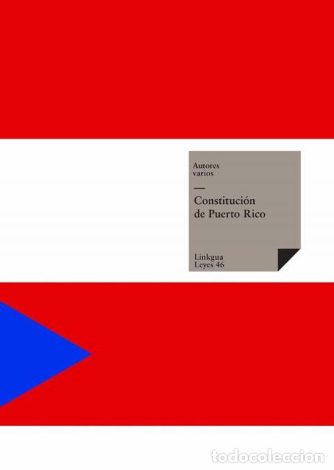 books: Constituci&oacute;n de Puerto Rico - Autores Varios