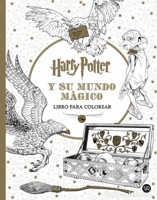Livros: Harry Potter y su mundo m&aacute;gico - Libro para colorear - Rob Bliss