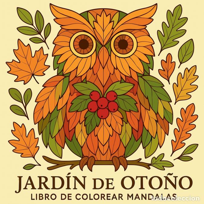 Libros: Jard&iacute;n de oto&ntilde;o - Libro de colorear Mandalas - Chris Martin