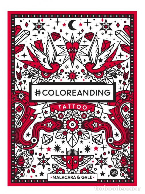 Libros: #Coloreanding: Tattoo - Malacara,Gale - Foto 1