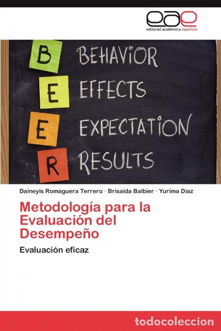 Libros: Metodolog&iacute;a para la Evaluaci&oacute;n del Desempe&ntilde;o - Romaguera Terrero Daineyis,Balbier Brisaida,Diaz Yuri
