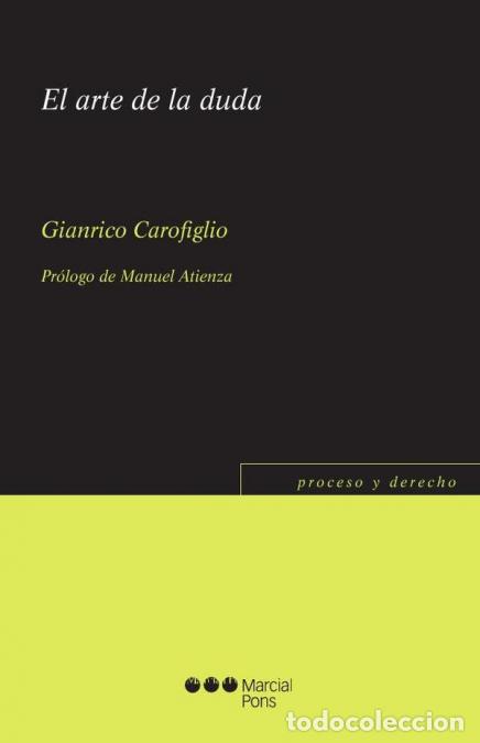Libros: El arte de la duda - Gianrico Carofiglio