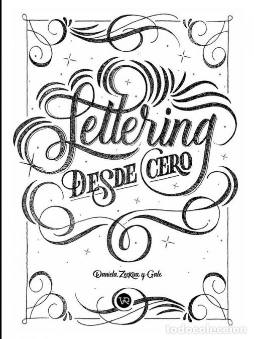 Livros: Lettering desde cero - Gale,Daniela Zeckua