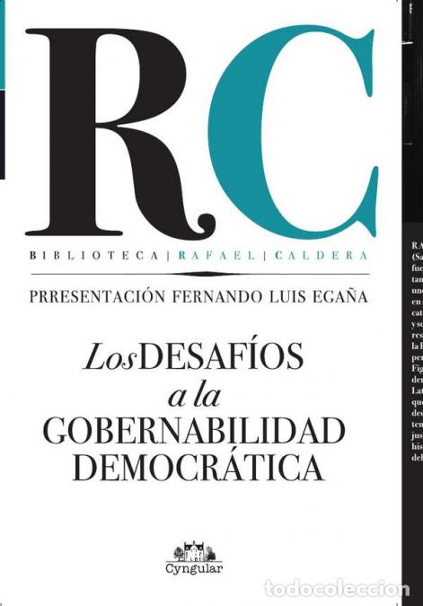 Libri: Los desaf&iacute;os a la gobernabilidad democr&aacute;tica - Rafael Caldera