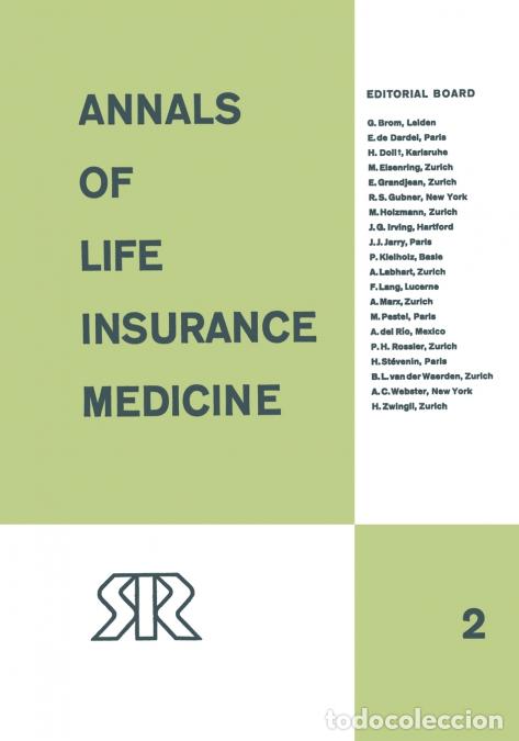 books: Annals of Life Insurance Medicine - 1964 Volume II - Swiss Reinsurance Company