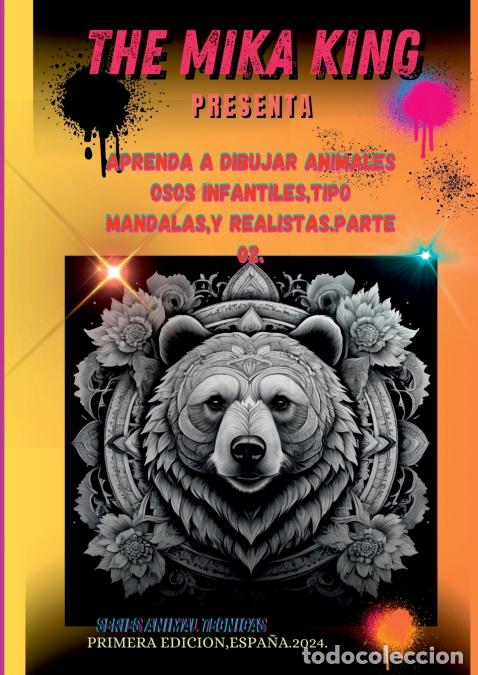 Libri: Aprende A Dibujar Animales Osos Infantilis,mandalas Realist - Michael Spehner Ortiz
