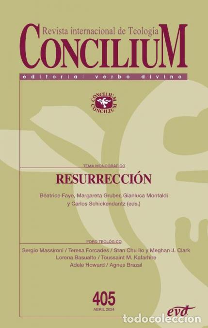 Libri: Resurrecci&oacute;n - Concilium 405 - Gianluca Montaldi