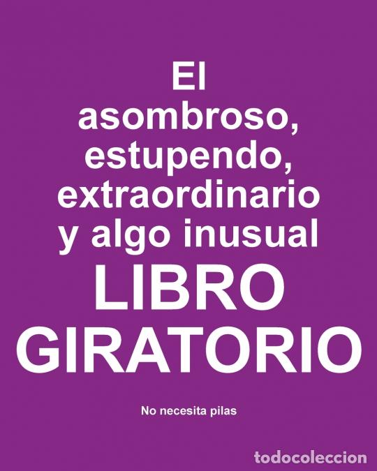 B&uuml;cher: El asombroso, estupendo, extraordinario y algo inusual libro giratorio - No Necesita Pilas - Jimmy H