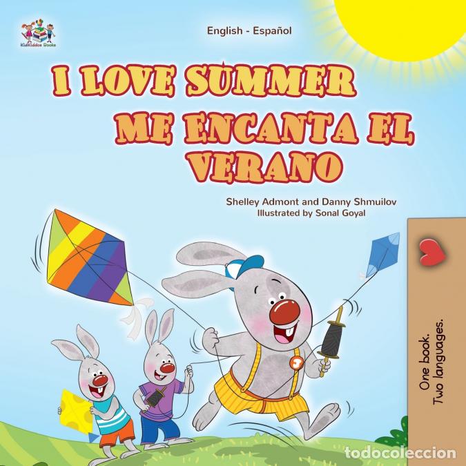 Libros: I Love Summer (English Spanish Bilingual Children?s Book) - Shelley Admont,KidKiddos Books,Danny Shm