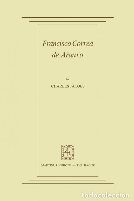 Libros: Francisco Correa de Arauxo - C. Jacobs - Foto 1