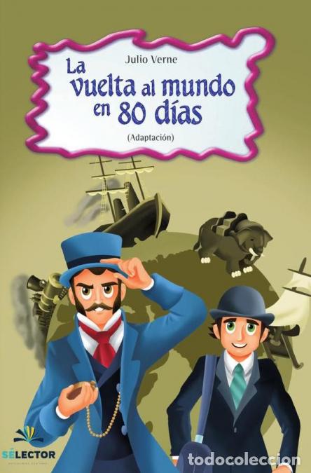 Livros: La vuelta al mundo en 80 d&iacute;as - Julio Verne