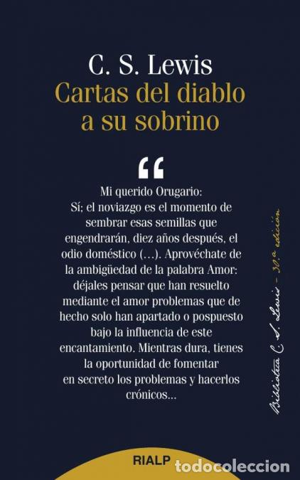 Libri: Cartas del diablo a su sobrino - Lewis C. S.