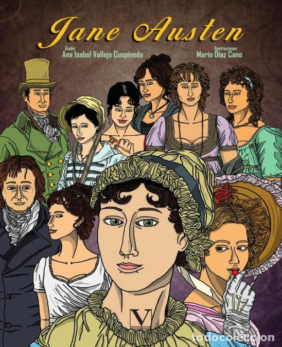 books: Jane Austen (C&oacute;mic) - Ana Isabel Vallejo Cuspineda,Mario D&iacute;az Cano