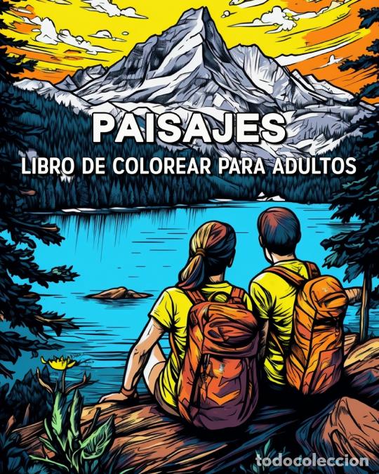 Livros: Paisajes Libro de Colorear para Adultos - 100 Bellos Motivos para Amantes de los Viajes - Lea Sch&ouml;ni