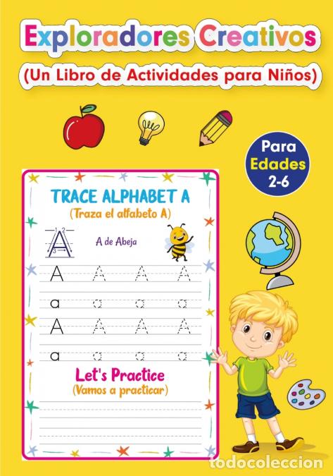 Livros: Exploradores Creativos - 40 paginas, Un Libro de Actividades para Ni&ntilde;os - HAYDE Miller