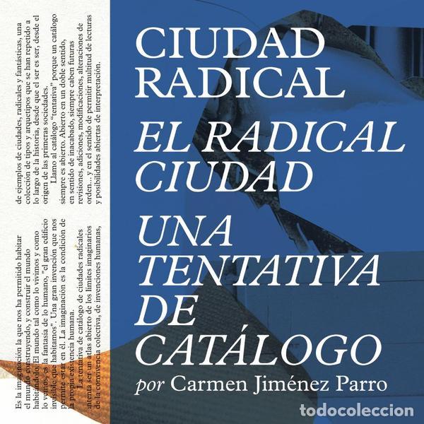 B&uuml;cher: Ciudad Radical - El Radical Ciudad, intento de cat&aacute;logo - Carmen Jimenez Parro,Cristina Jorge Camach