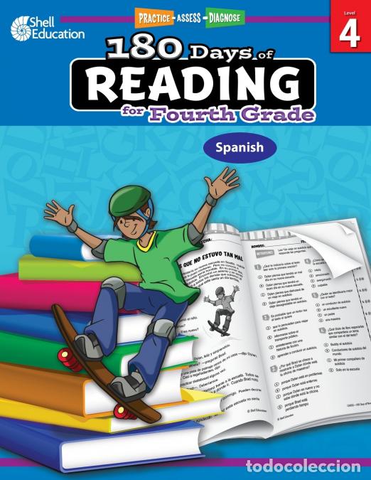B&uuml;cher: 180 Days of Reading for Fourth Grade (Spanish) - Margot Kinberg