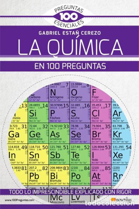 books: La Qu&iacute;mica En 100 Preguntas - Gabriel Esta&ntilde; Cerezo