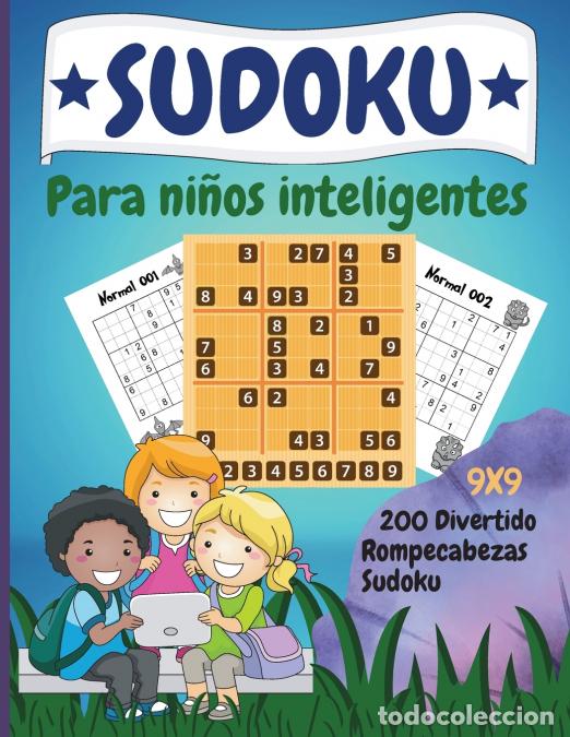 B&uuml;cher: Sudoku para ni&ntilde;os inteligentes - 200 divertidos Dino Sudokus con soluci&oacute;n para ni&ntilde;os a partir de 8 a